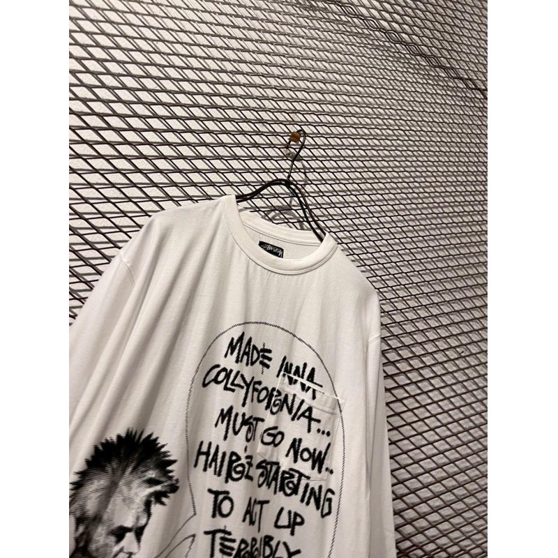 画像2: STUSSY - 00's Clazy Hair L/S Tee