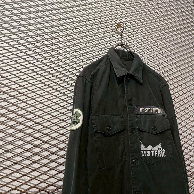 画像2: HYSTERIC GLAMOUR - Patches Military Shirt