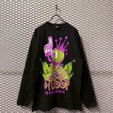 STUSSY - Eyeball L/S Tee