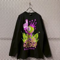 STUSSY - Eyeball L/S Tee