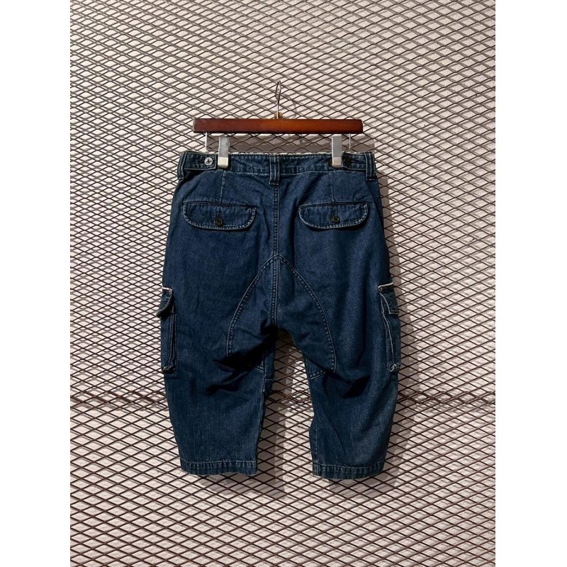 画像5: NEIGHBORHOOD - Cropped Denim Cargo Pants