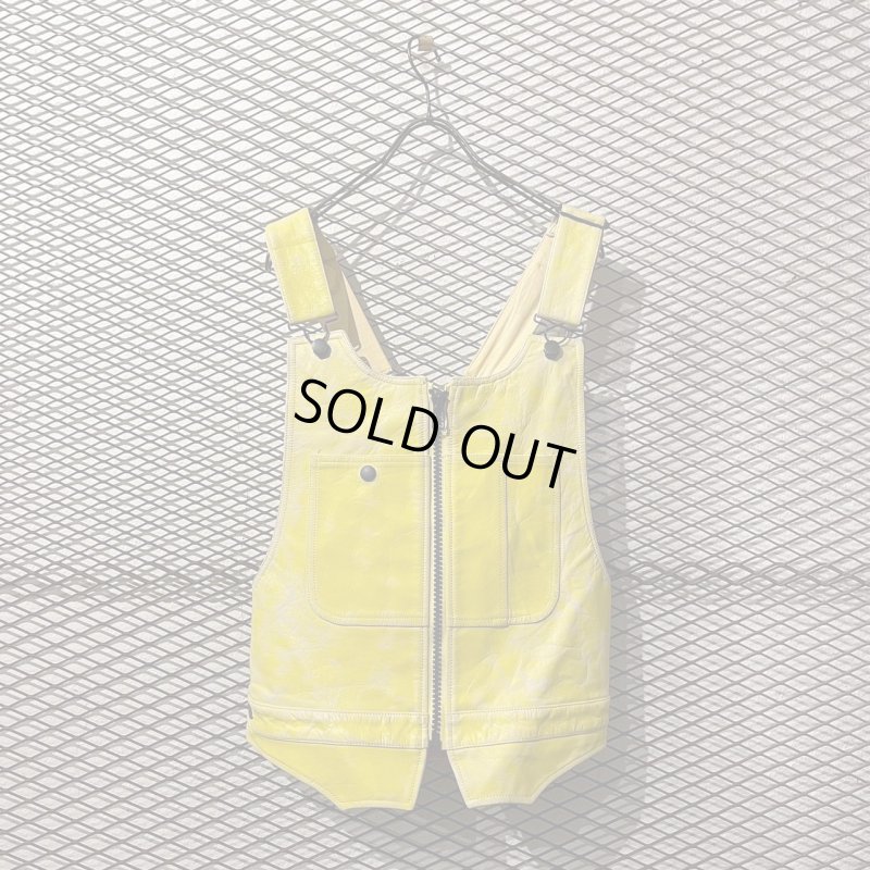 画像1: FACETASM - Fishing Leather Vest