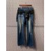 画像1: NEXUS VII - Docking Design Repair Denim Pants (1)