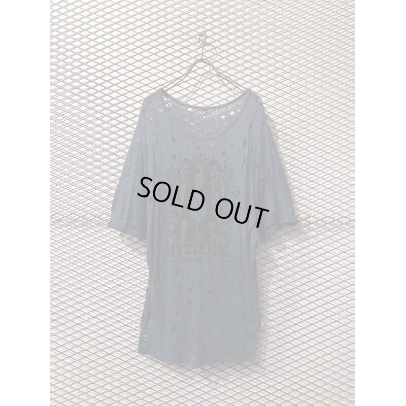 画像1: HYSTERIC GLAMOUR - Destroy Girl Over Tee