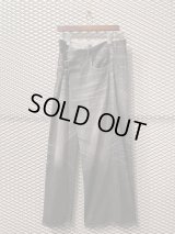 FACETASM - Slim & Big Denim Pants (Black)