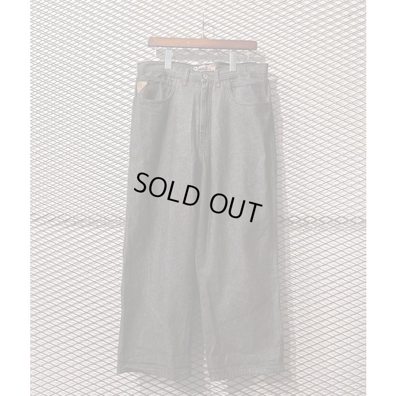 画像1: Akademiks - 00's Wide Denim Pants