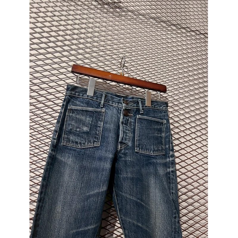 画像2: KAPITAL - Bush Denim Pants (Indigo)