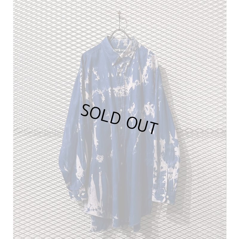 画像1: Ralph Lauren - Bleach Stripe Over Shirt