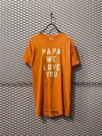 Vintage - 80's "PAPA" Tee (BORO)
