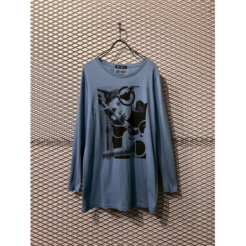 画像1: HYSTERIC GLAMOUR - "Kurt Cobain" Photo L/S Tee