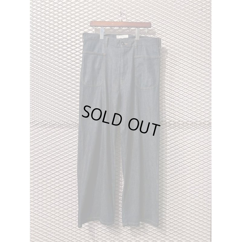 画像1: Sasquatchfabrix - Wide Denim Pants