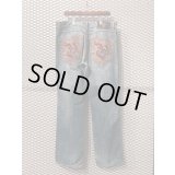 Pelle Pelle - 00's Embroidered Wide Denim Pants