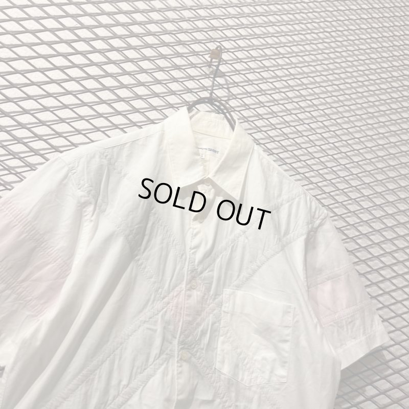 画像2: COMME des GARCONS SHIRT - S/S Inside-out Switching Shirt