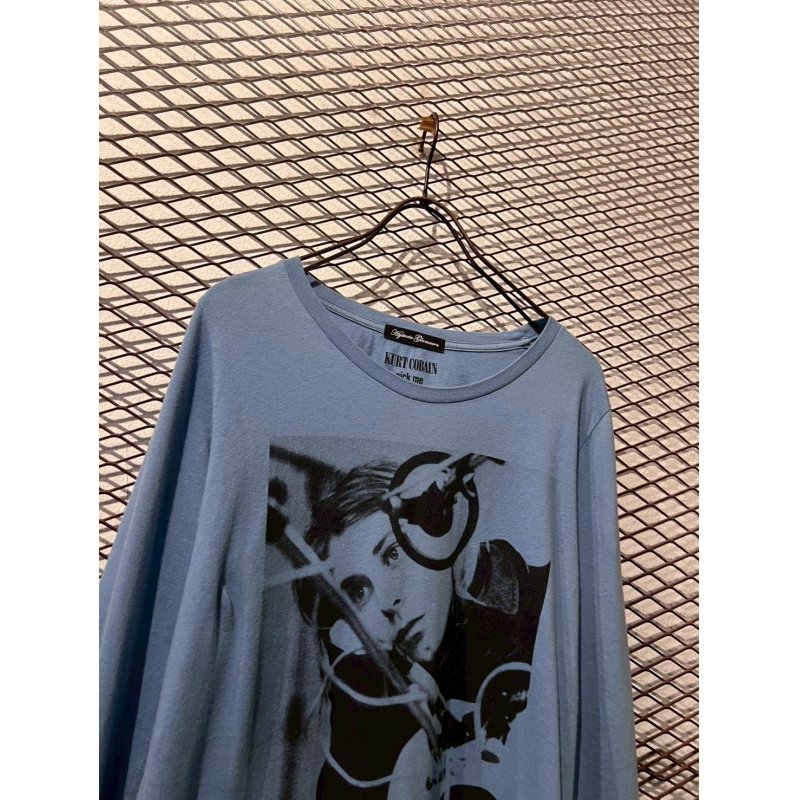 画像2: HYSTERIC GLAMOUR - "Kurt Cobain" Photo L/S Tee