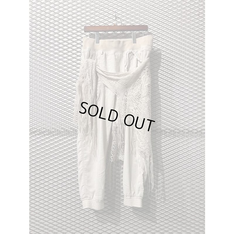 画像1: goa - Scarf Wrapped Sweat Pants