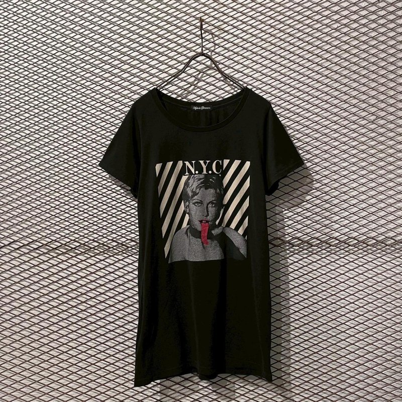 画像1: HYSTERIC GLAMOUR - Glitter Girl Tee