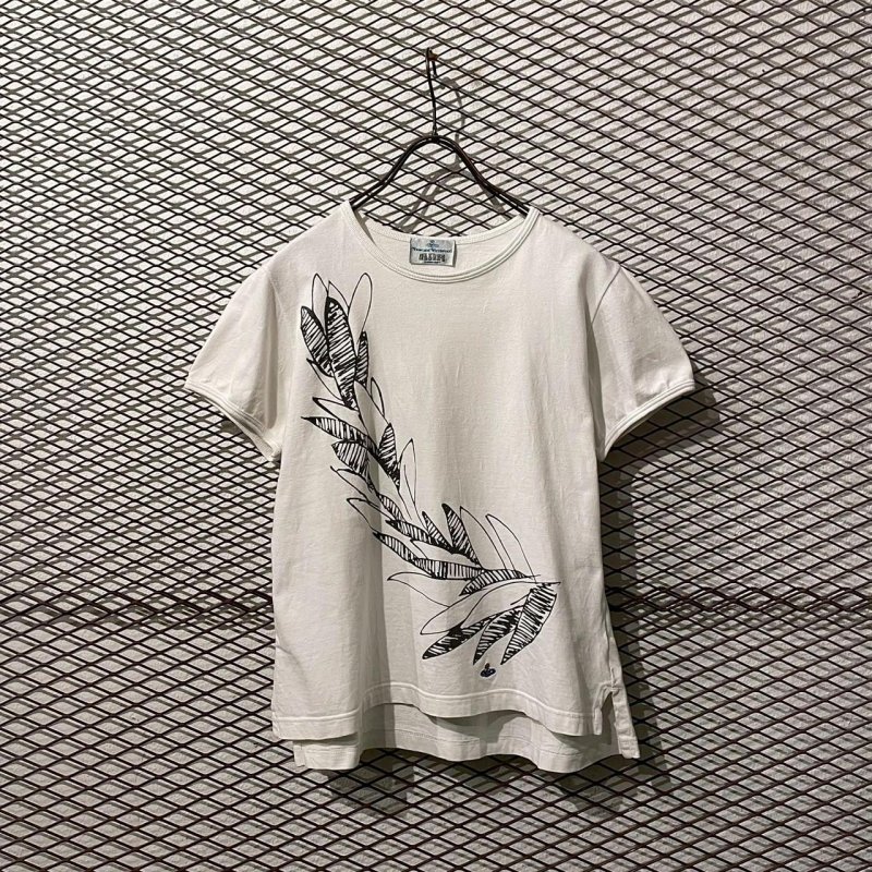 画像1: Vivienne Westwood MAN - Leaf Drawing Tee