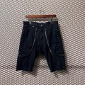 LAD MUSICIAN - Zip Design Denim Shorts