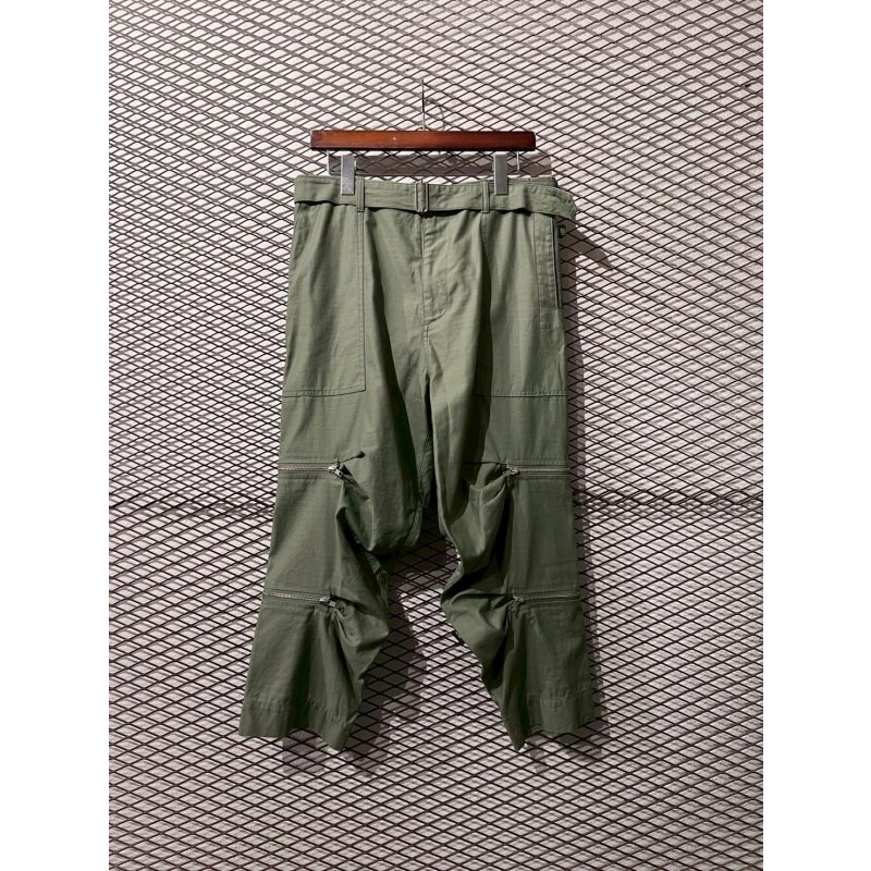 画像1: PHINGERIN - ZIP Design Bondage Pants