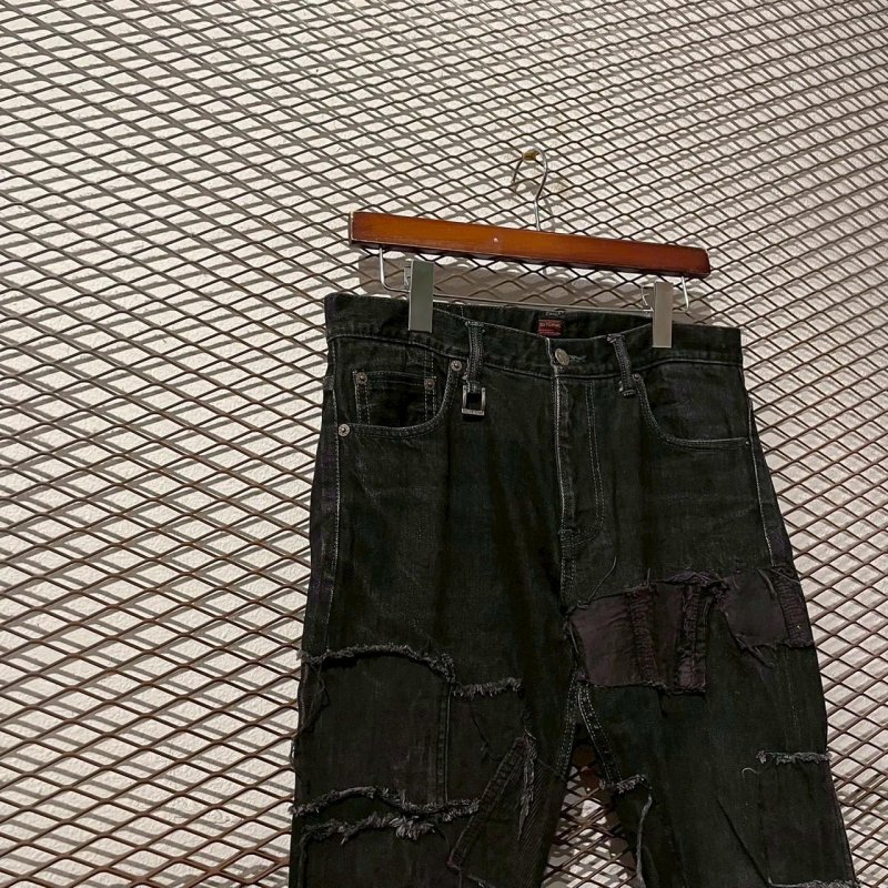 画像2: EGO TRIPPING - Reconstruction Denim Pants