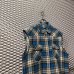 画像2: UNDERCOVER - 09S/S Check Nosleeve Shirt (2)
