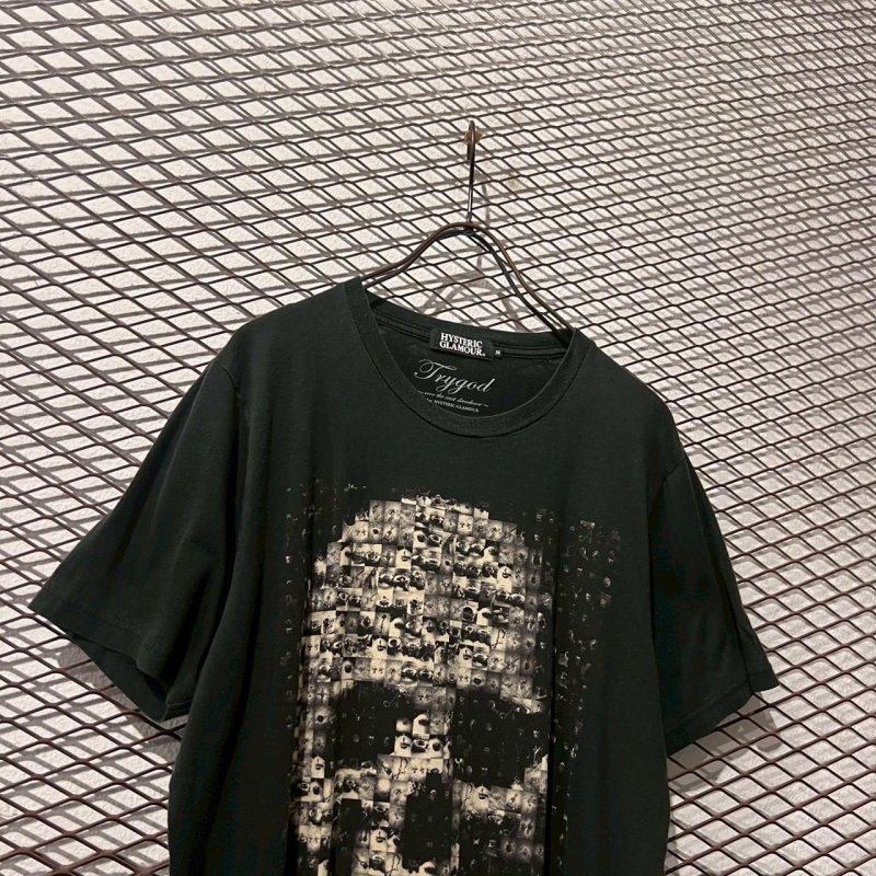 画像2: HYSTERIC GLAMOUR - "Trygod" Skull Collage Tee