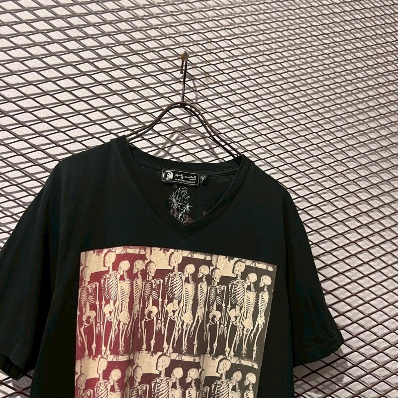 画像2: HYSTERIC GLAMOUR - "Andy Warhol" Skull Tee