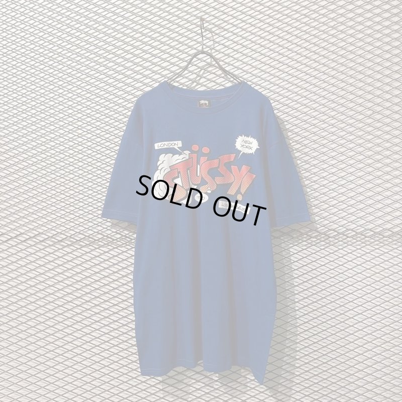 画像1: STUSSY - 00's "Logo" Tee