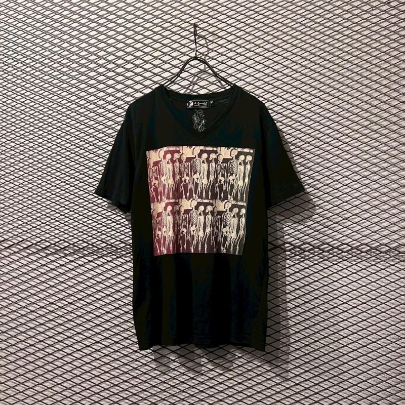 画像1: HYSTERIC GLAMOUR - "Andy Warhol" Skull Tee