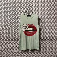 HYSTERIC GLAMOUR - Lip Nosleeve Tee