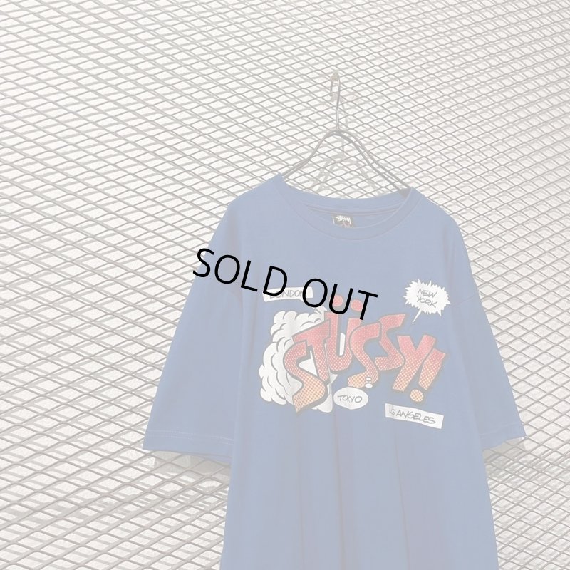 画像2: STUSSY - 00's "Logo" Tee
