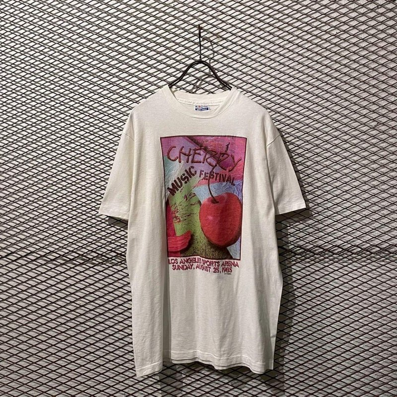画像1: Vintage - "CHERRY MUSIC FESTIVAL" Tee