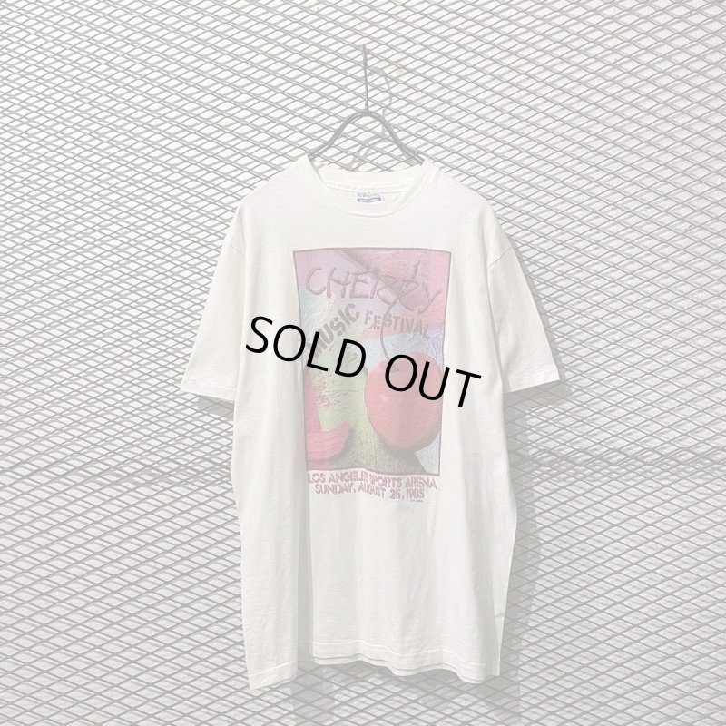 画像1: Vintage - "CHERRY MUSIC FESTIVAL" Tee