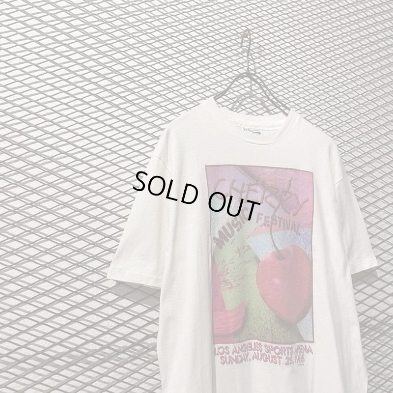 画像2: Vintage - "CHERRY MUSIC FESTIVAL" Tee