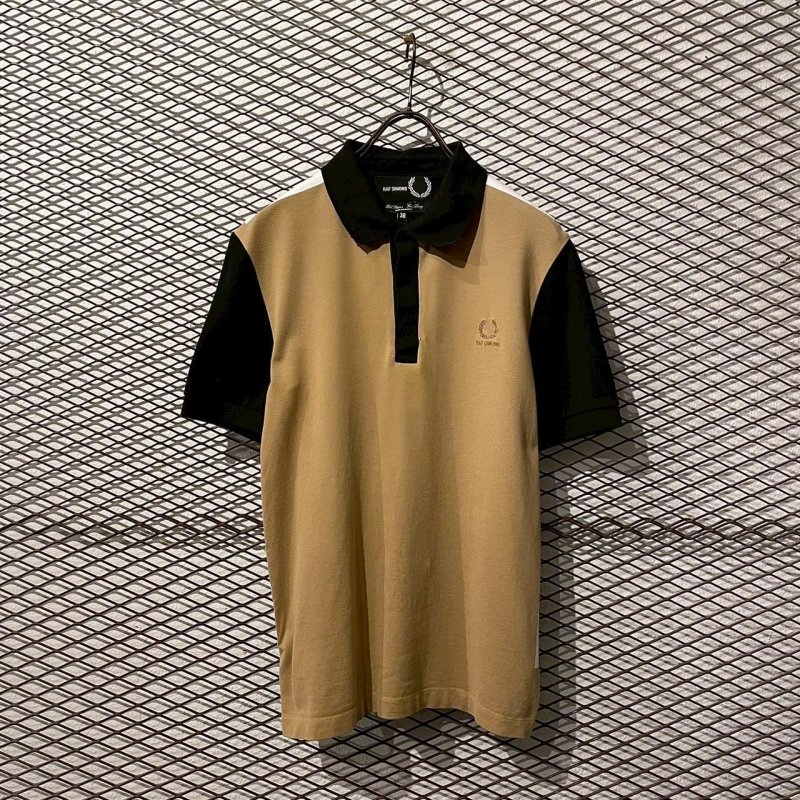 画像1: RAF SIMONS ‪×‬ FRED PERRY - Rubber Switching Polo Shirt