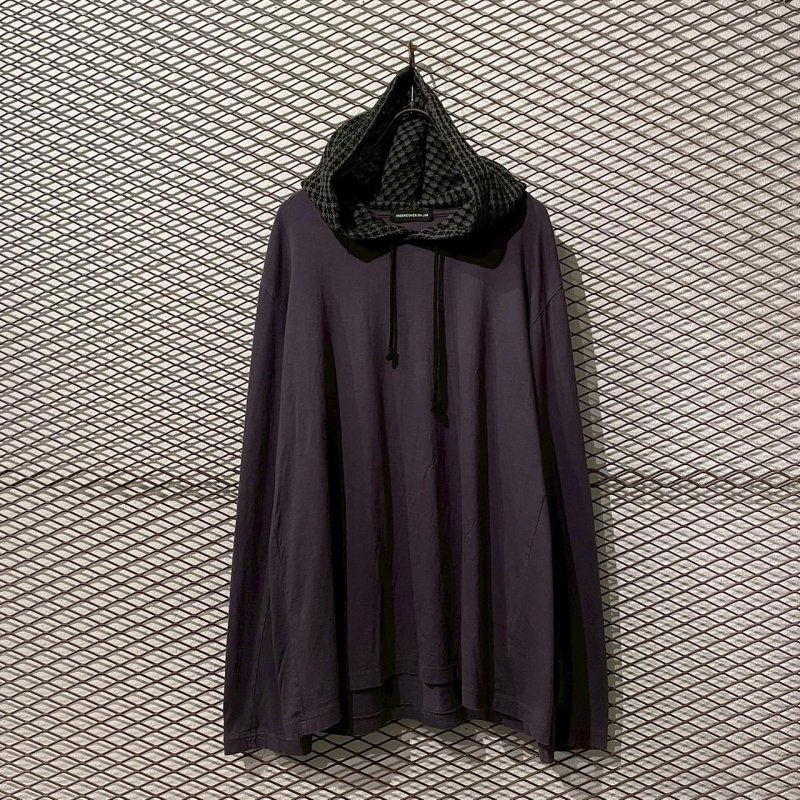 画像1: UNDERCOVER - Hooded Switching L/S Tee