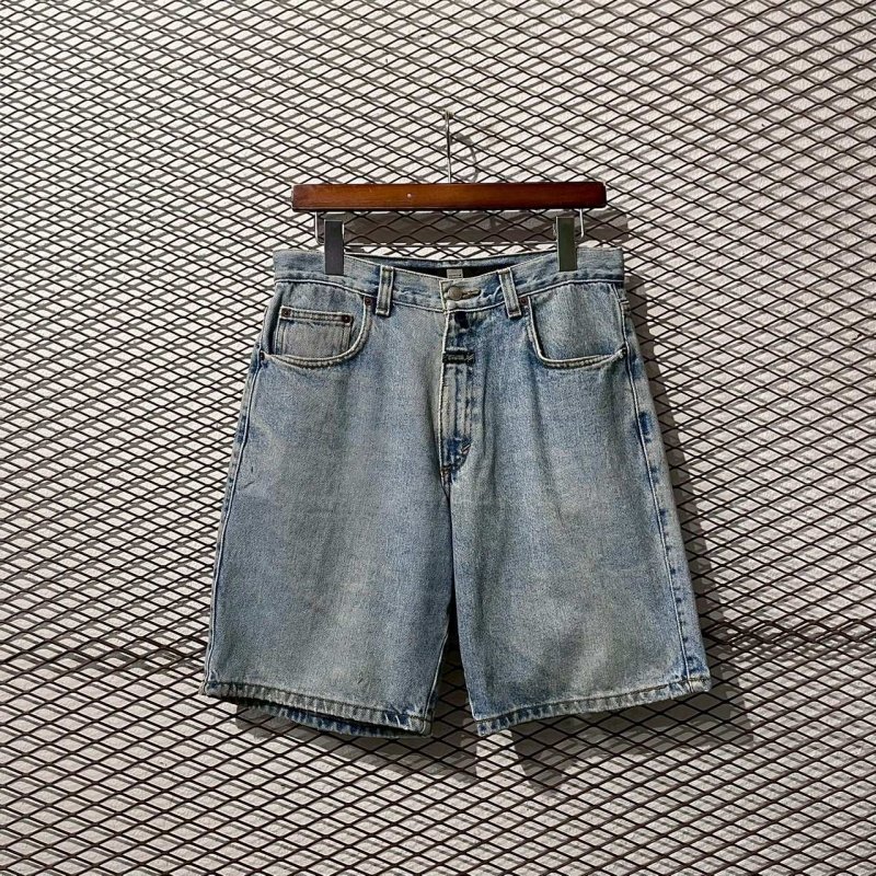 画像1: MARITHE + FRANCOIS GIRBAUD - Wide Denim Shorts (Wash)