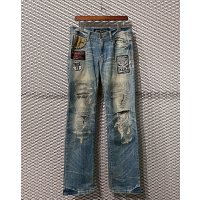 REDPEPPER - Patch&Damage Repair Denim Pants