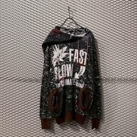 Vivienne Westwood MAN - "FAST SLOW" Asymmetrical Hoodie