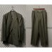 画像1: Yves Saint Laurent - 4B Double Tailored Setup (Khaki) (1)
