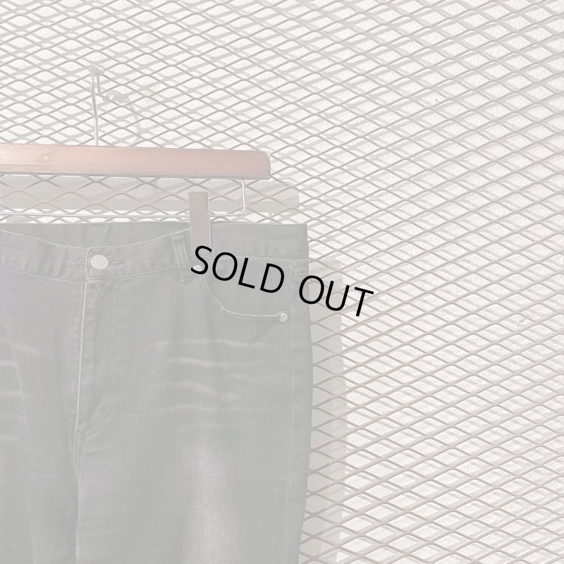 画像4: Used - Lace-up Flared Denim Pants