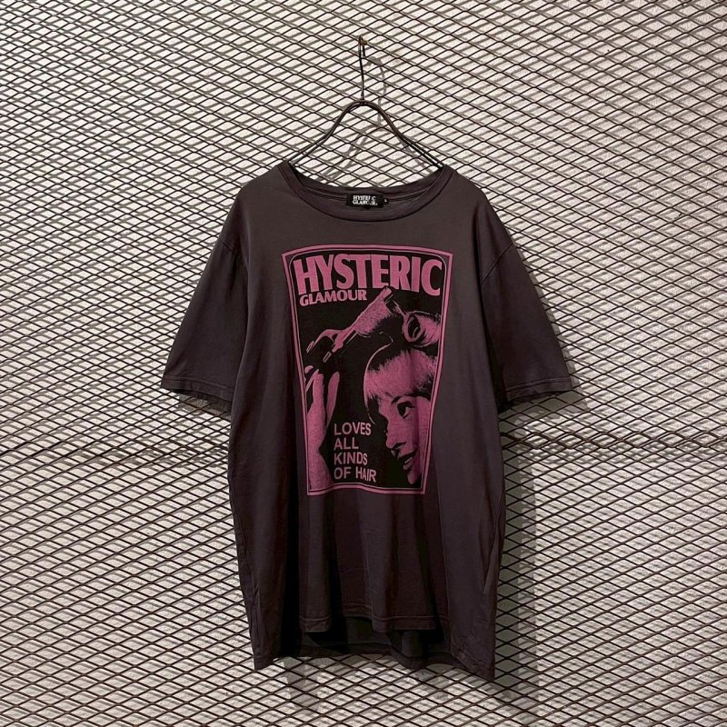 画像1: HYSTERIC GLAMOUR - Hair Curl Girl Tee