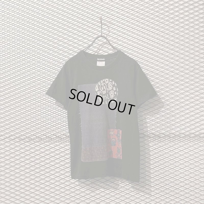 画像1: HYSTERIC - 80's Patch Collage Tee