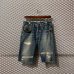 画像1: HYSTERIC GLAMOUR - Studded & Repaired Denim Shorts (1)