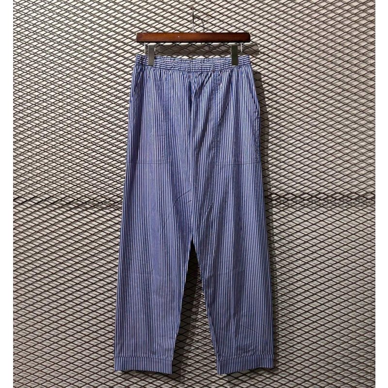 画像1: PHINGERIN - Striped Easy Wide Pants