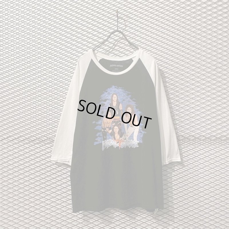画像1: FUCKING AWESOME - Raglan Tee