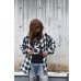 画像2: unknown - Frayed Ombre Check L/S Shirt (2)
