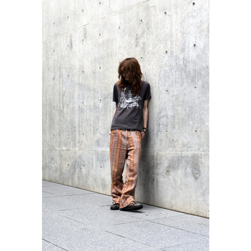 画像2: KAPITAL - Striped Flare Pants