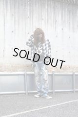 REDPEPPER - Patch&Damage Repair Denim Pants