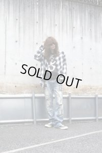 REDPEPPER - Patch&Damage Repair Denim Pants